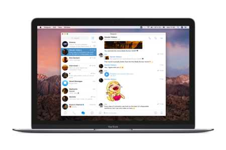 Telegram pour macOS