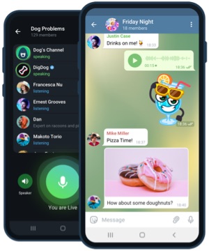 Importer ses contacts dans Telegram